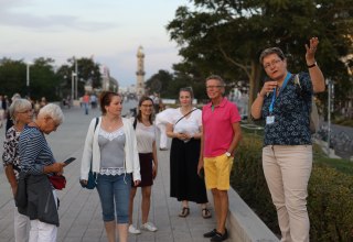 Rundgang durch das Seebad Warnemünde., © TZRW/D. Gohlke