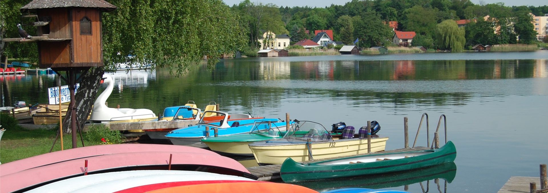 Boote und See, © Frank Berg