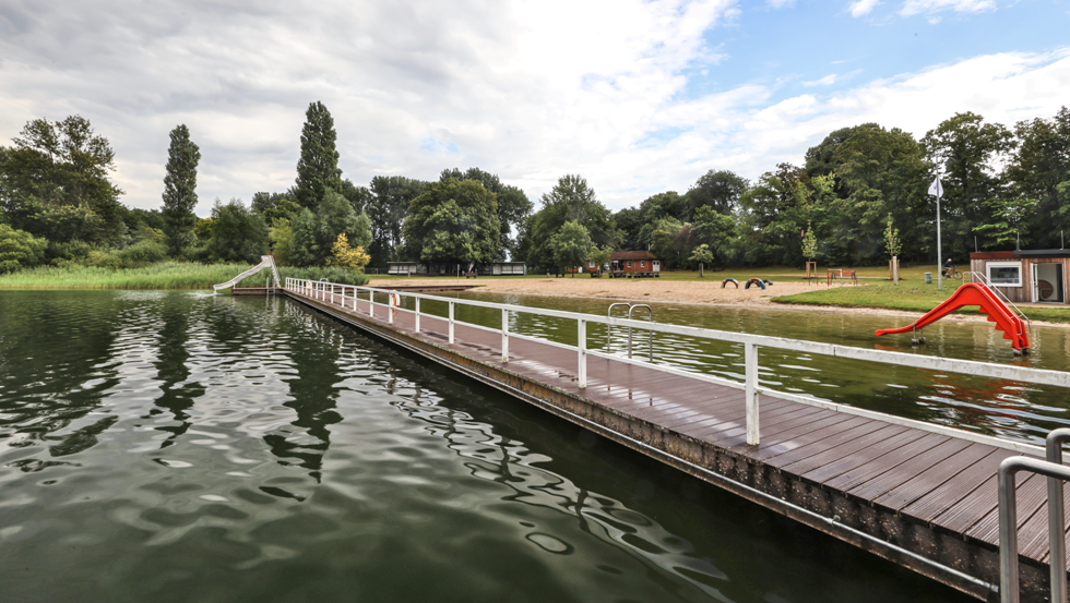 Strandbad Zarrentin am Schaalsee, © TMV/Gohlke