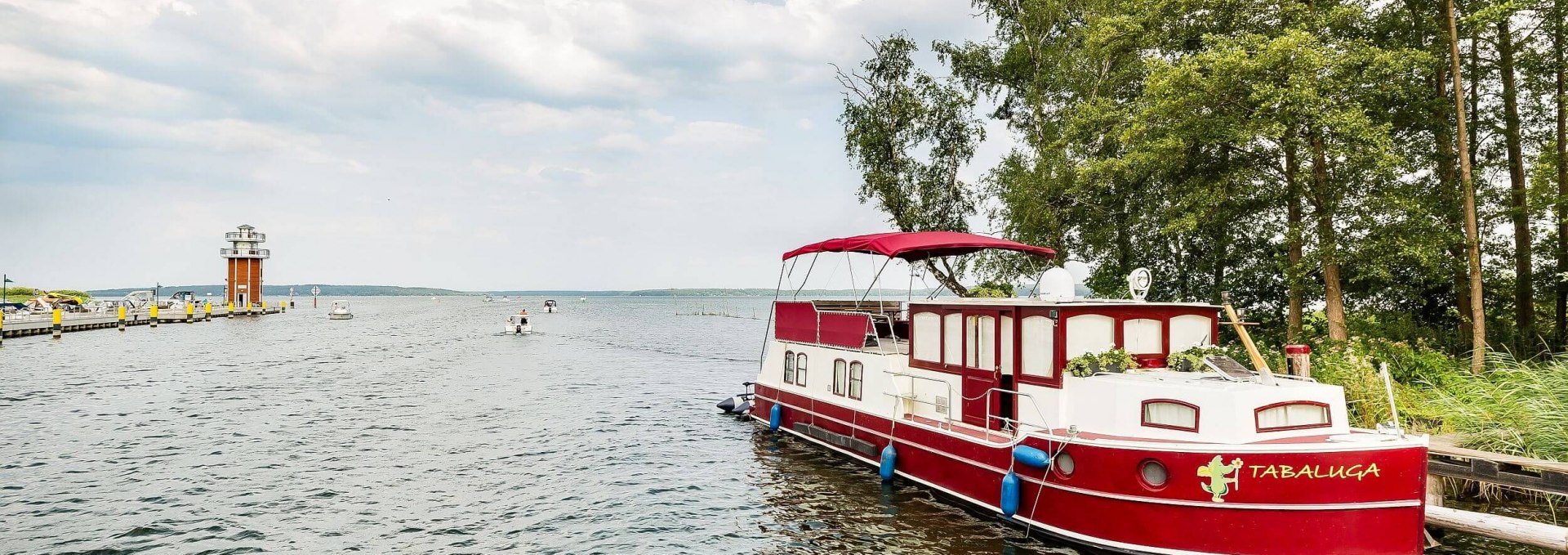 Im Hafen von Plau am See, © TMV/Kirchgessner