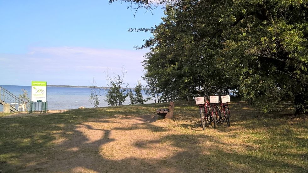 E-Bike-Ladestation in Zierow, © Touristisches Informations- und Gemeindezentrum Zierow