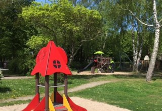 Spielplatz Börgerende in der Seestraße 14, © Tourist-Info