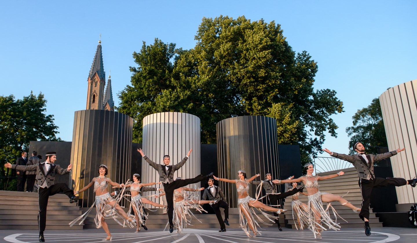 Schlossgarten Festspiele- Die Bajadere, © Presse Theater