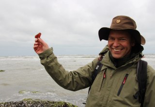 Bernsteinwanderung mit Naturführer Martin Hagemann, © Carolyne Parent