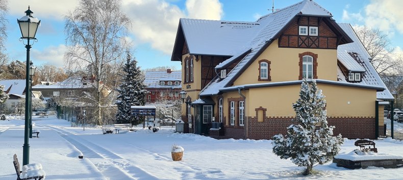 Bahnhof Klütz, © E.Eckert