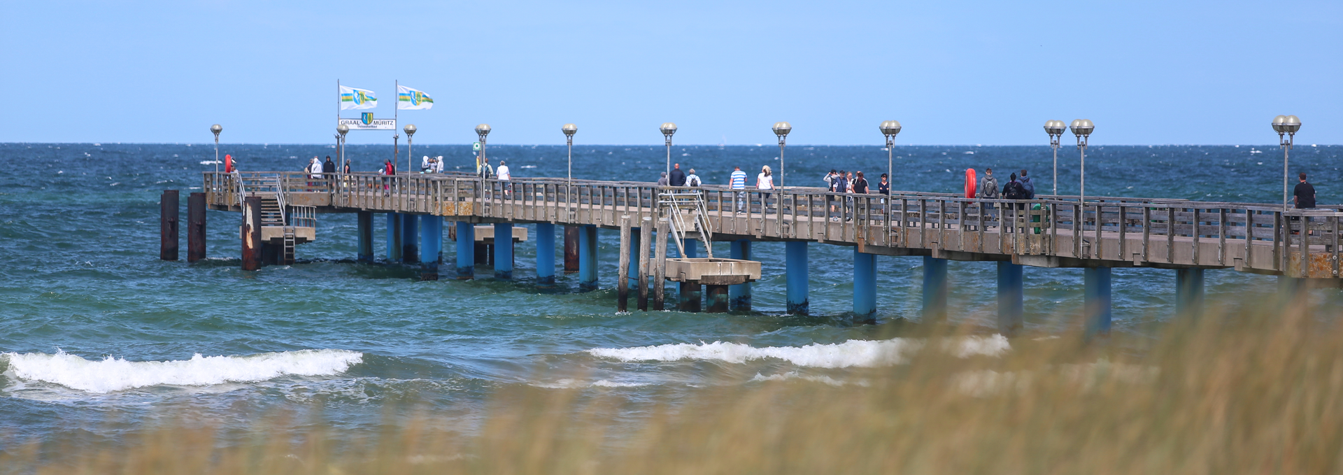 Seebrücke Ostseeheilbad Graal-Müritz, © TMV/Gohlke