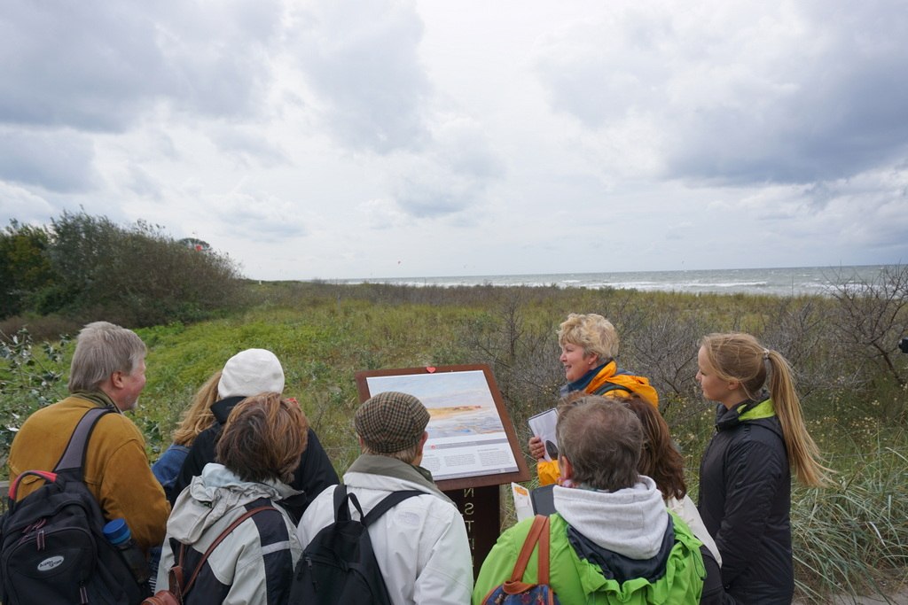 Bike tour Ahrenshoop Art Trail, Stele on the Strandweg, © Kurverwaltung Ahrenshoop