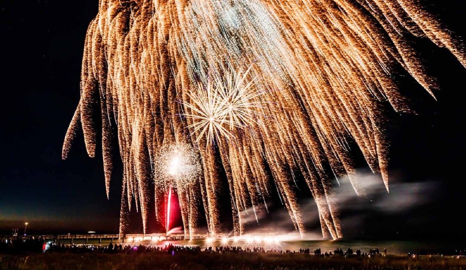 zentrales Feuerwerk, © Kurverwaltung Ostseebad Boltenhagen