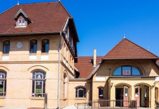 Das historische Eingangsgebäude, © Frank Burger