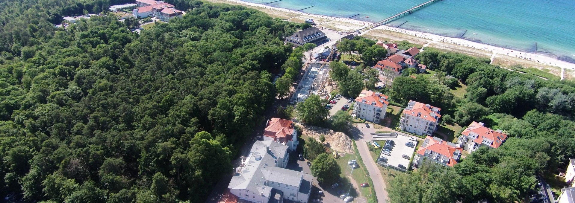 Traumhafte Lage, nur 200 m von der Seebrücke entfernt, © Residenz Hotel Graal-Müritz GmbH