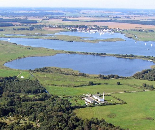 Luftansicht des Schullandheimes Camp Peenemünde, © Uwe Wobser