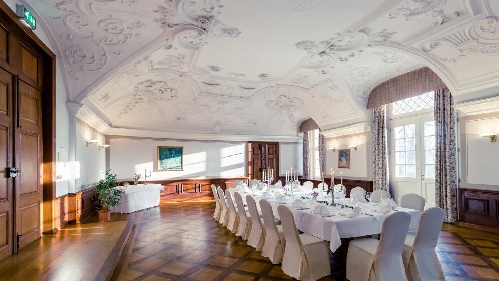 Caesaren-Saal im Hotel Schloss Neustadt-Glewe, © Hotel Schloss Neustadt-Glewe