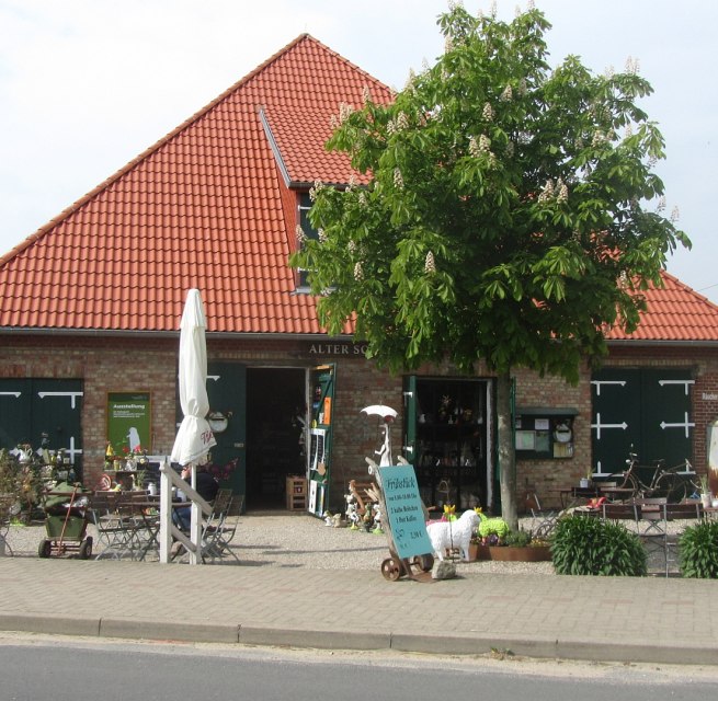 Außenansicht Alter Schafstall in Basedow - Cafe mit kleiner Ausstellung, © G. Marin-Ziegler