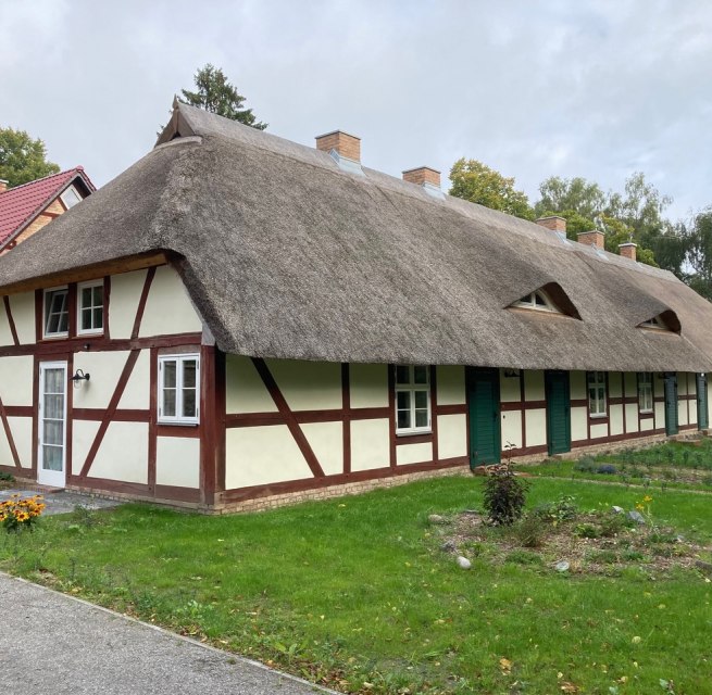 Kate am Schwanenteich kurz vor Usedom, © Von Koeller