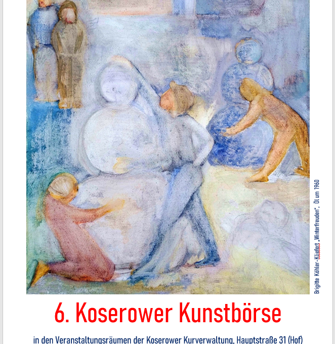 Koserower Kunstbörse, © Plakat Entwurf.png