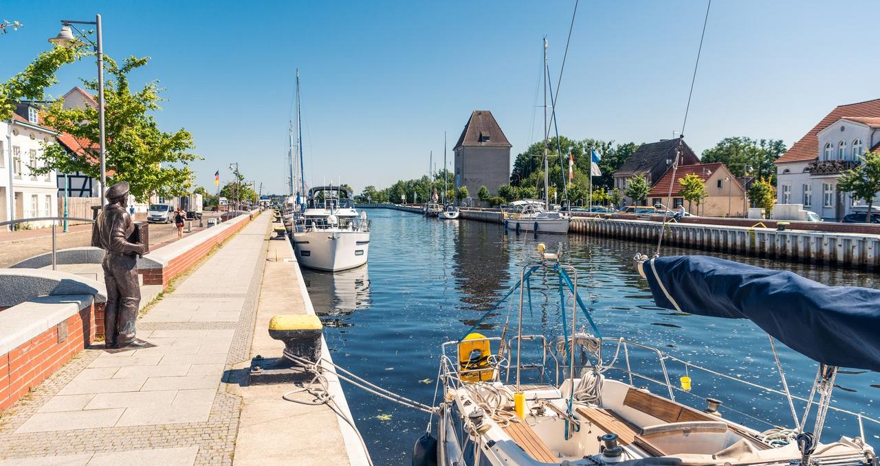 Hafen von Ueckermünde, © TMV/Süß