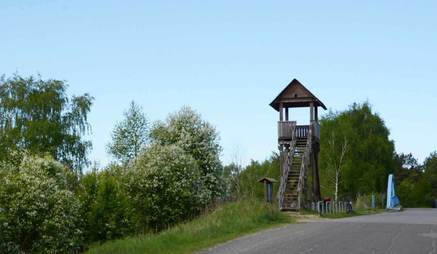 Aussichtsturm an der Dütschower Brücke, © Tourismusverband Mecklenburg-Schwerin e.V.