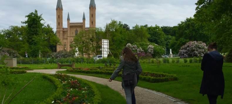 Im Schlosspark Neustrelitz, © Otto Woit