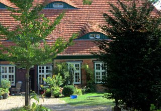 Das barocke Fachwerk-Pfarrhaus in Rambow, © Silke Voss