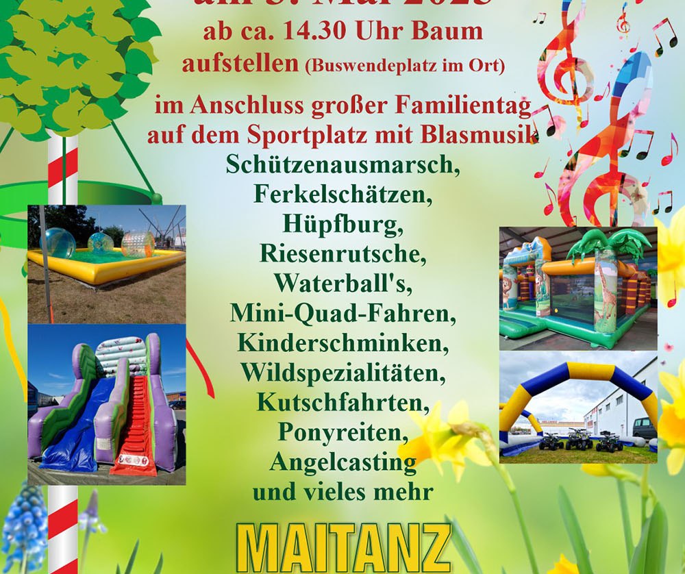 Plakat Maifest Vielank, © Organisatorteam