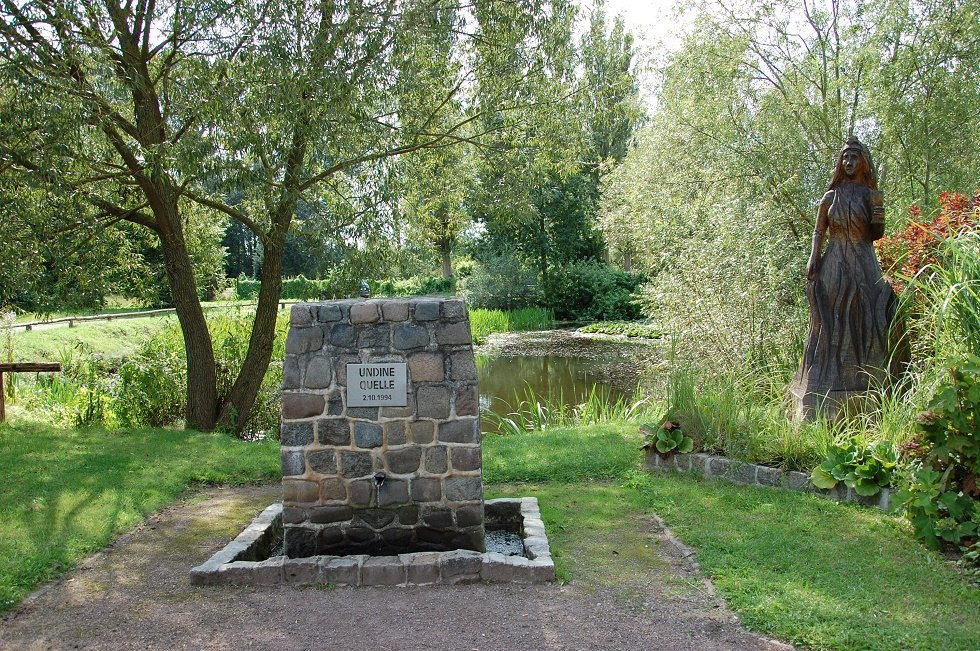 In der Nähe des Bürgerparks befindet sich die Undine-Quelle., © Gabriele Skorupski