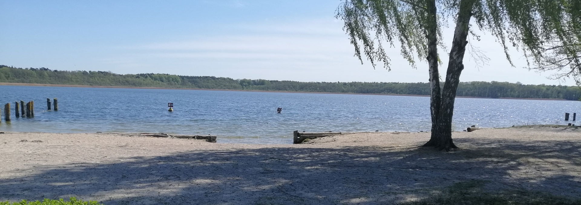 Strandbereich am Campingplatz C91 Jabel, © A. Pape