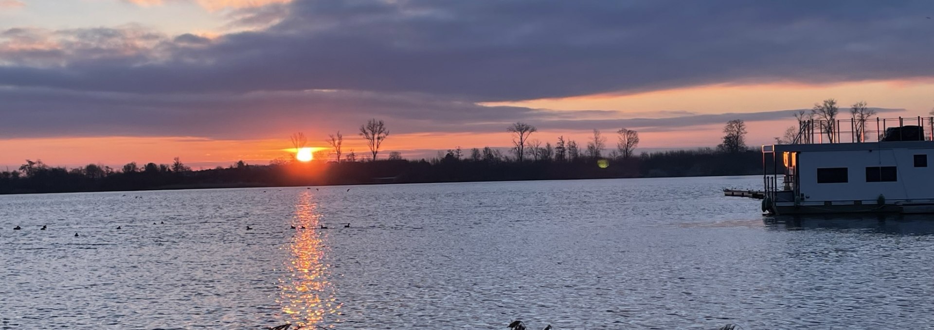 Sonnenuntergang Müritz, © Ambros