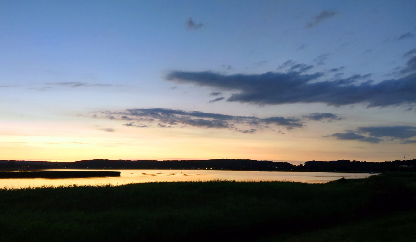 Blaue Stunde am Selliner See, © KV Baabe