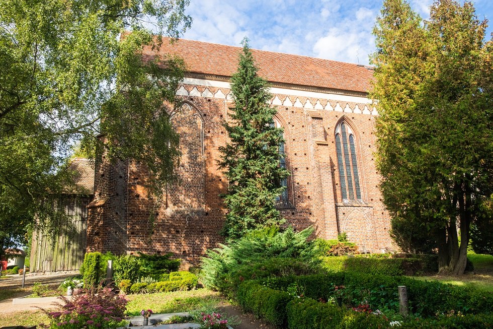 Die Kirche Hohen Viecheln hat stattliche Ausmaße., © Frank Burger