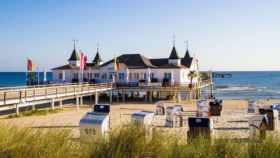 Zeuge der Bäderarchitektur und Wahrzeichen des Seebades Ahlbeck, © Usedom Tourismus GmbH