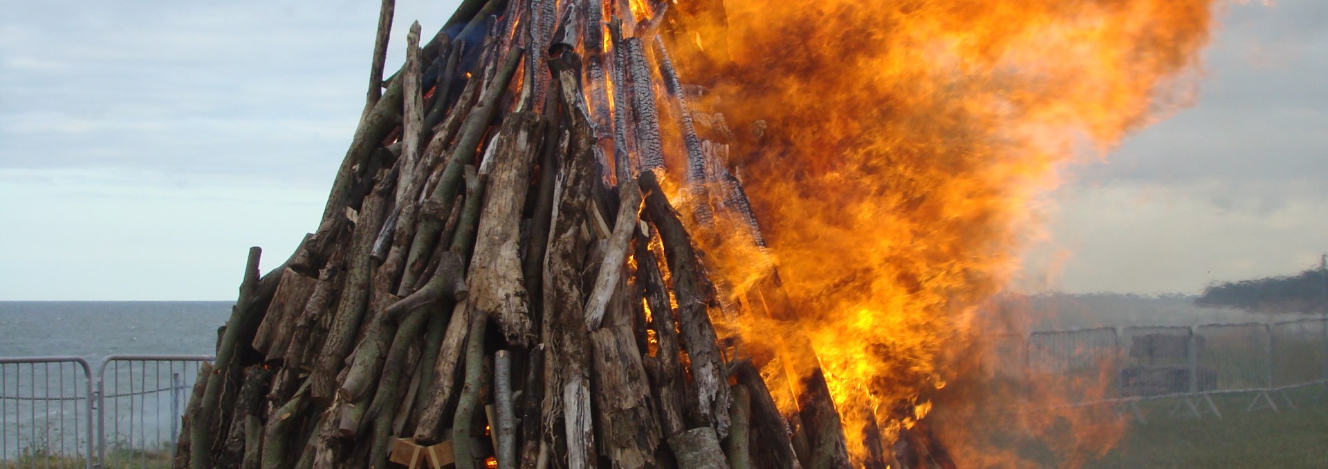 Feuer auf der Strandkorbwiese, © Kurverwaltung OBN