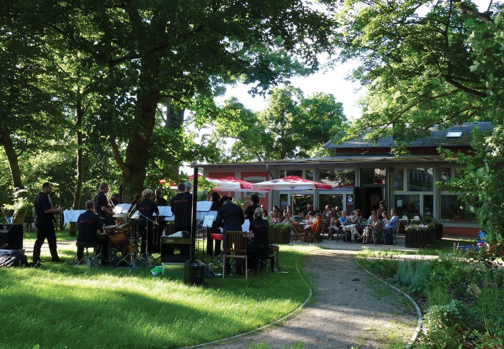 Musik am Tierparkcafè, © Heidi Schönherr