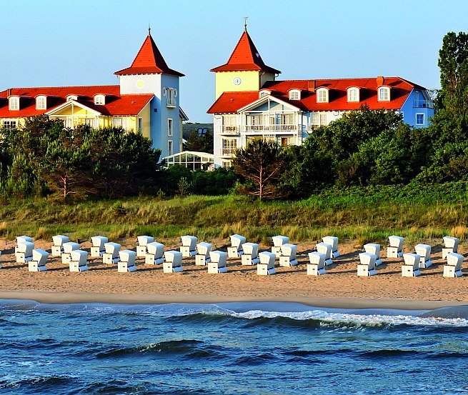 Mit Meerblick - Kleine Strandburg Zinnowtz, © Kleine Strandburg Zinnowitz