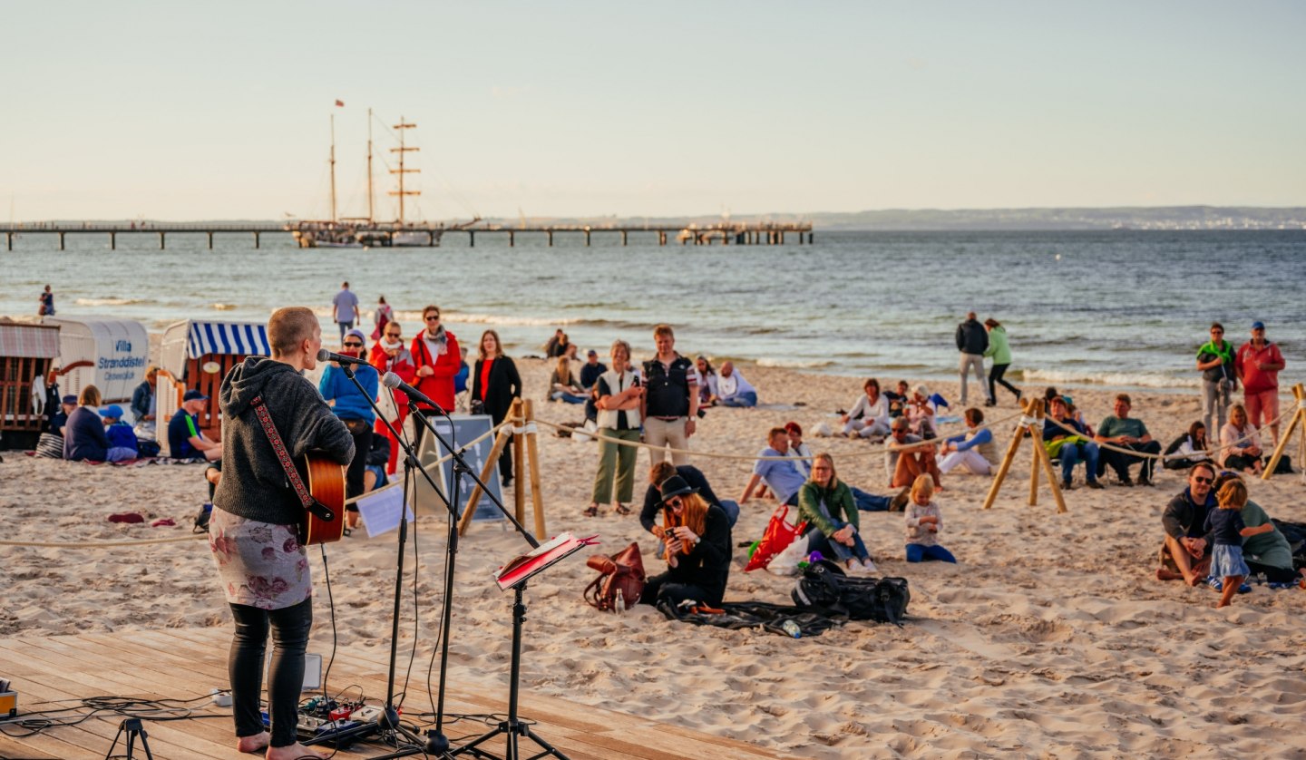 Barfußkonzert in Binz, © Binzer Bucht Tourismus | Ch. Thiele