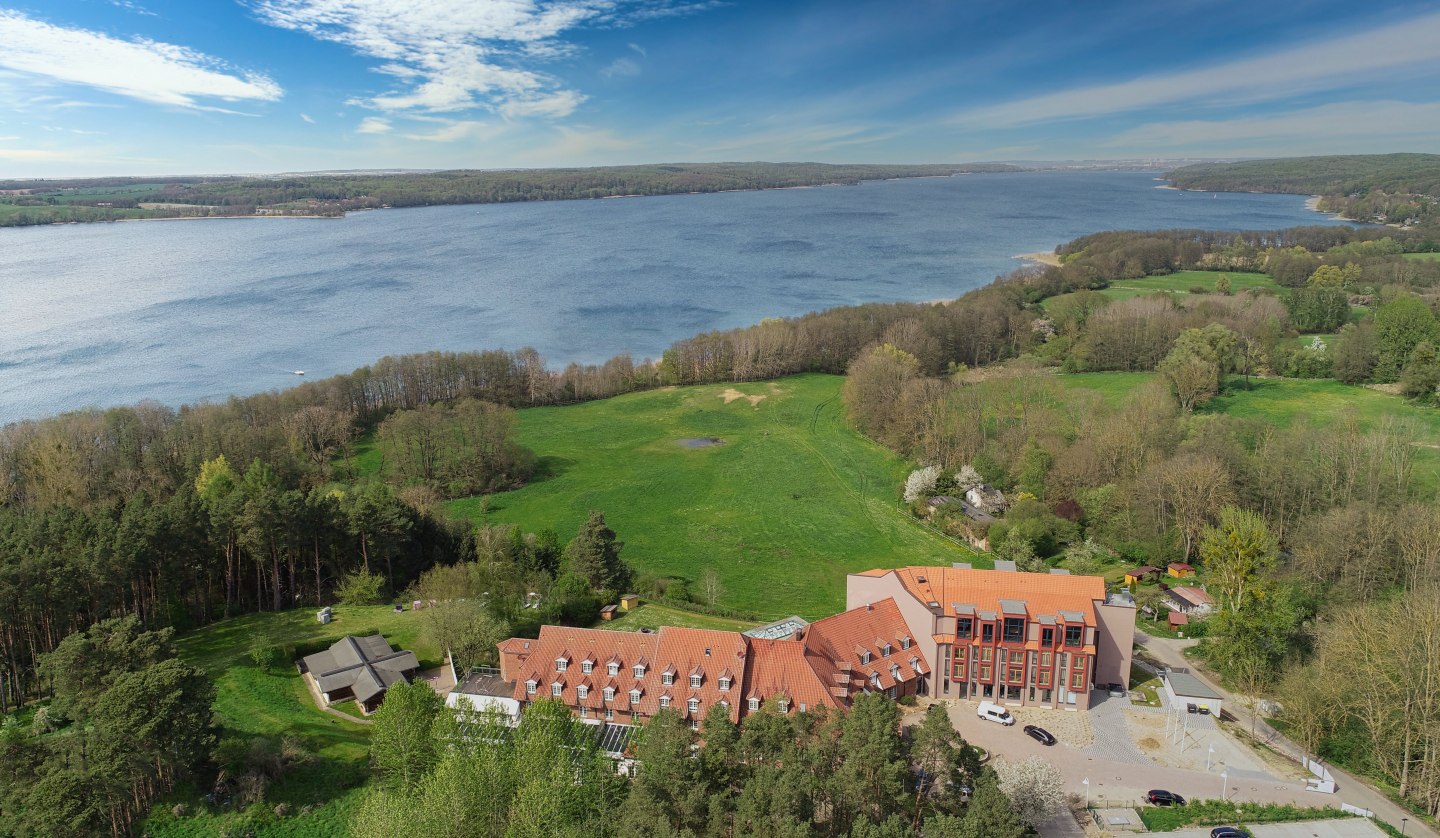 Blick auf das Hotel Bornmühle, © Hotel Bornmühle