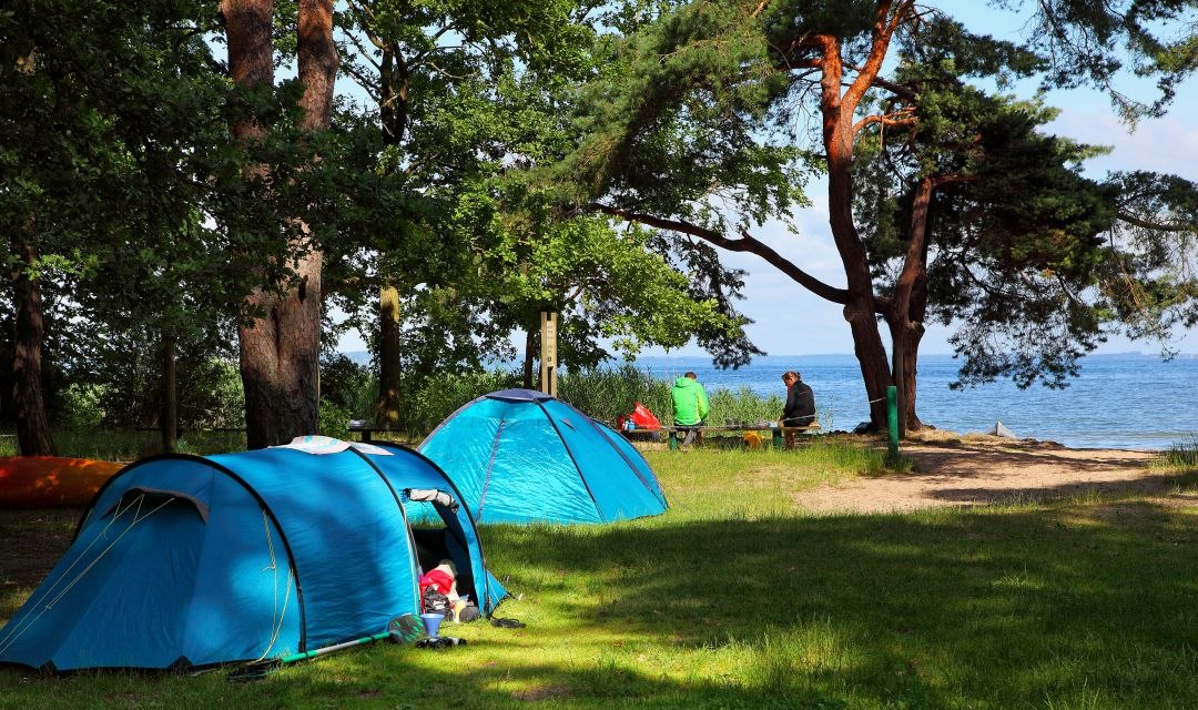 Camping am Strand, © Rene Legrand