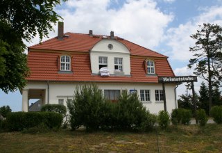 Im Bahnhofsgebäude befindet sich die Heimatstube., © Sabrina Wittkopf-Schade