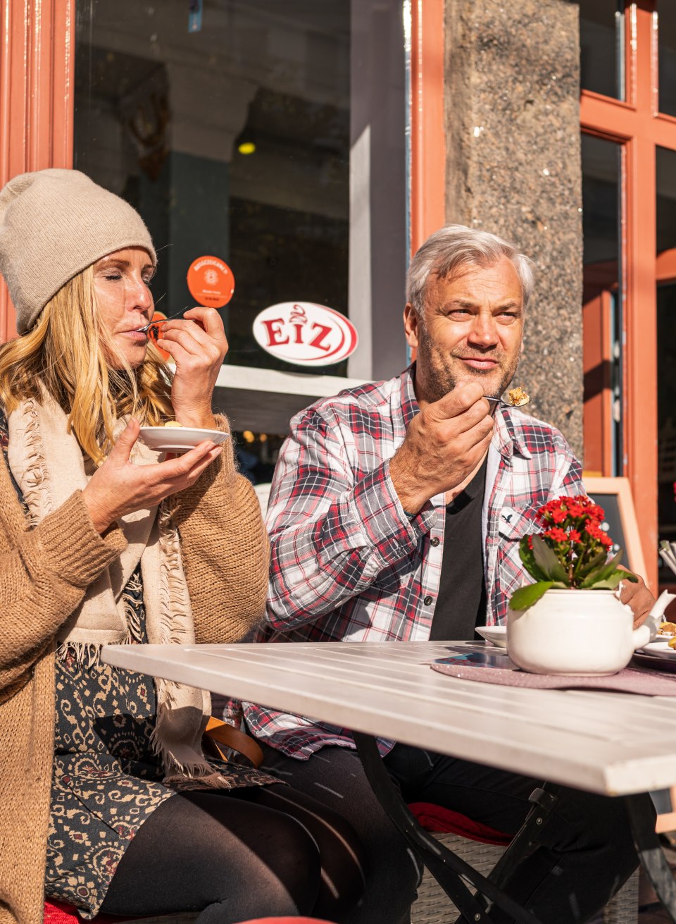 Kaffeepause im Liebreiz in Rostock, © TMV/Tiemann