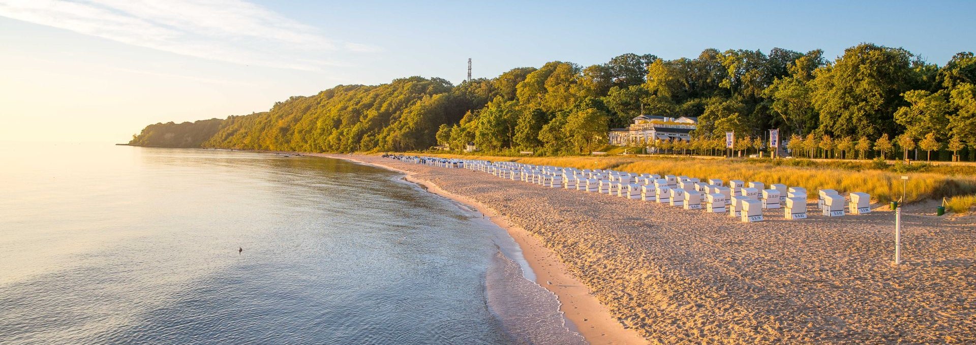 Besondere Momente: der Nordstrand im Ostseebad Göhren im Licht des Sonnenaufgangs, © KV Göhren / Martin Stöver