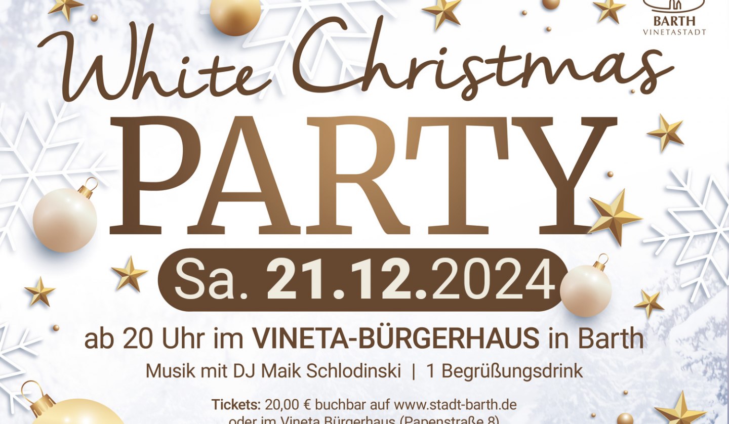 White-Christmas-Party, © Stadt Barth / CMI DESIGN