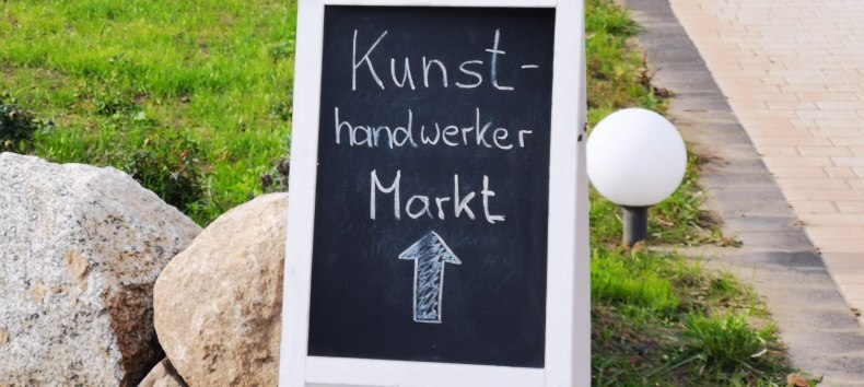 Richtung Kunsthandwerkermarkt, © Ostseemühle