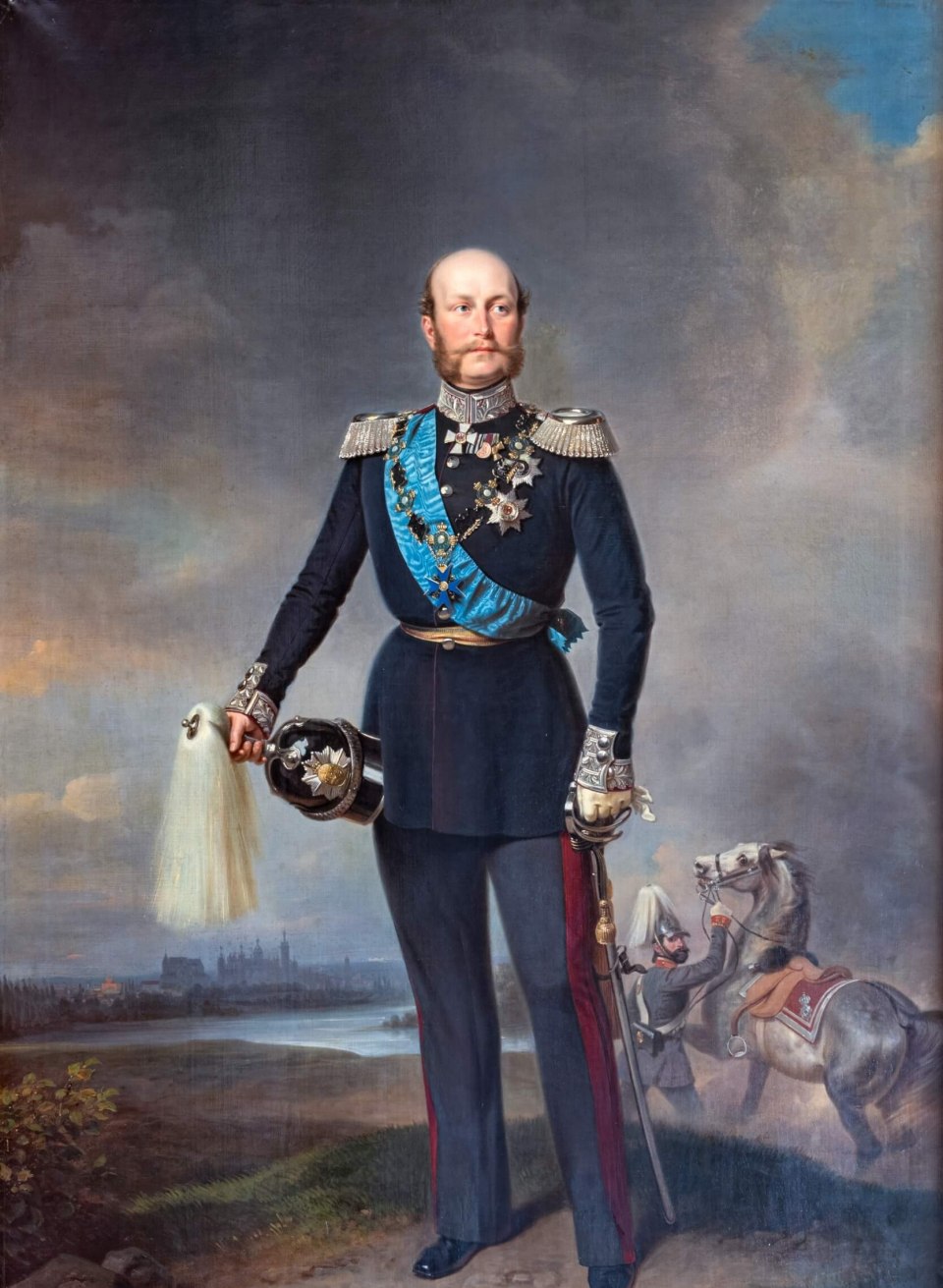 Großherzog Friedrich Franz II. in festlichem Ornat, © TMV/Tiemann