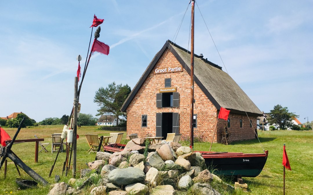 Reusenschuppen "Groot Partie" (Sommer 2019) in Neuendorf, © Fischereimuseum in Neuendorf