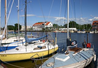 Segelhafen Wieck, © Sabrina Wittkopf-Schade