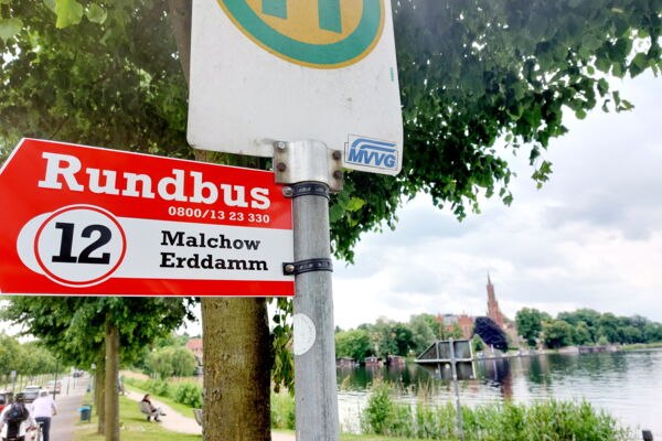 Erddamm Malchow, © Plauer Rundbus