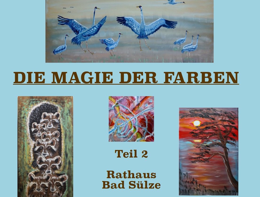 Ausstellung "Magie der Farben", © Wolfgang Hube