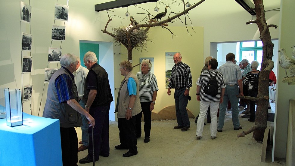 Ausstellung im Besucherinformationszentrum, © K.Paulig