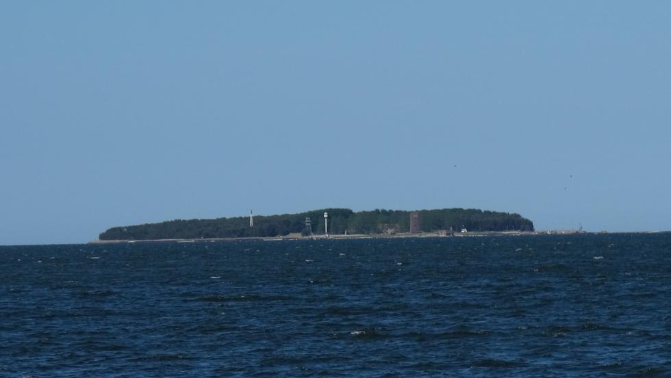 Umgeben von der Mündung des Peenestroms erstreckt sich die idyllische Insel über eine Länge von 2,3 Kilometern, © TMV