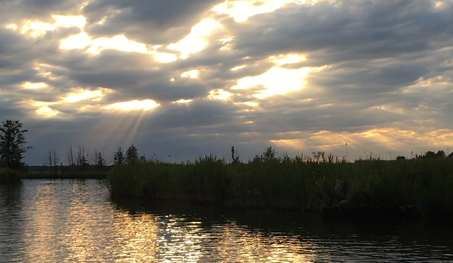 Abendstimmung an der Peene, © Mecklenburgische Seenplatte