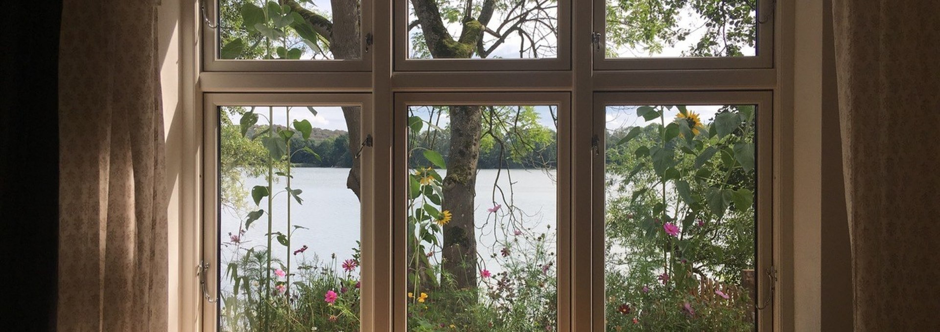 Ferienwohnung mit Seeblick im Gutshaus Woserin, © Gutshaus Woserin / Sabine Puschmann